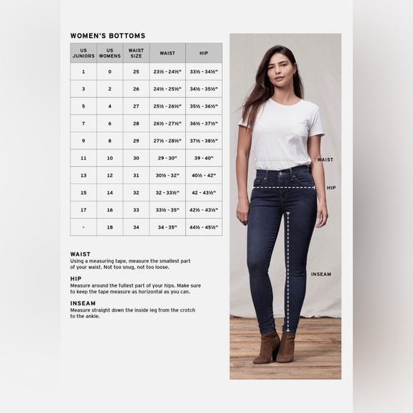 NWT Levi’s 721 High Rise Skinny Black Jeans - Picture 12 of 12